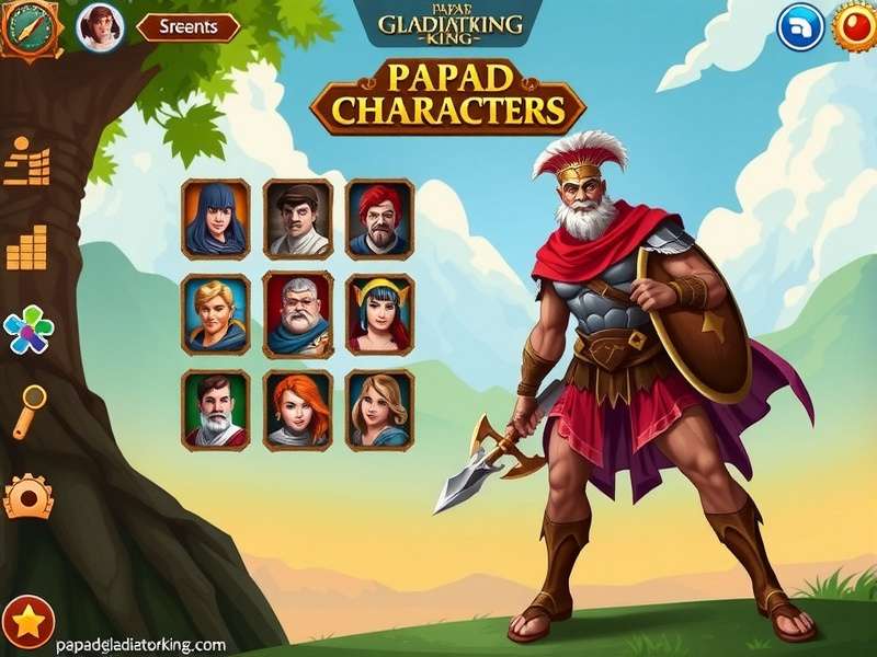 Papad Gladiator King gameplay screenshot