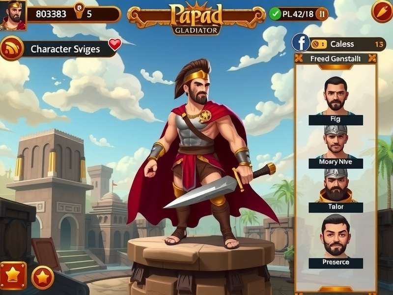Papad Gladiator King community event